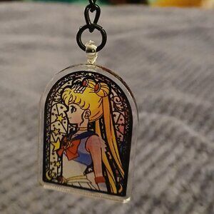 NWOT Usagi Sailor Moon Kawaii Anime Cartoon Character Acrylic Keychain #24